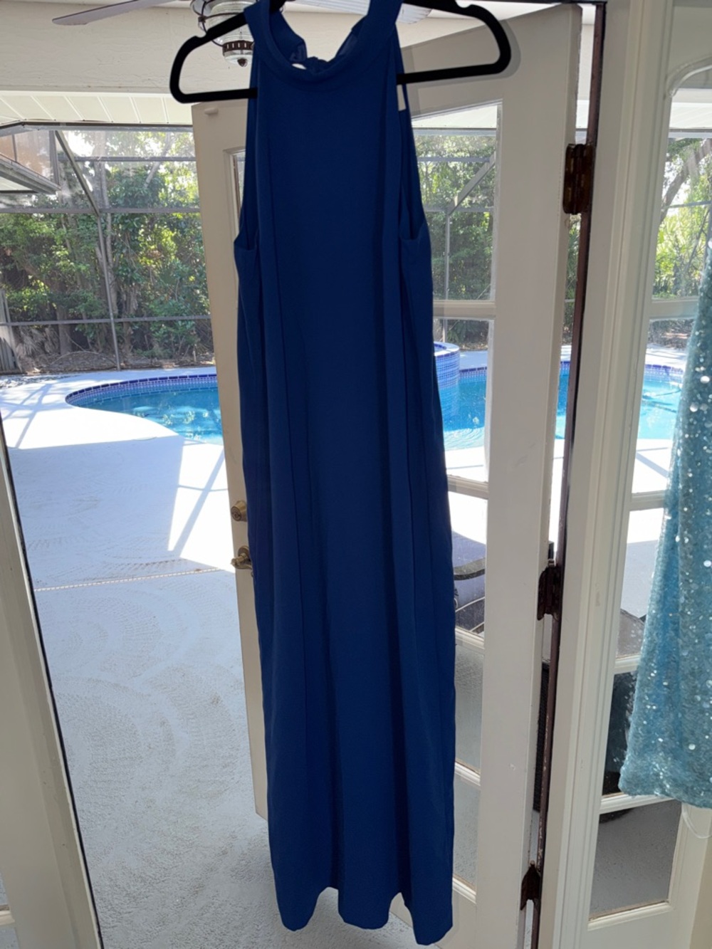 Lilly Pulitzer Royal Blue Maxi Dress